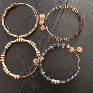 Alex and ani energy braclets